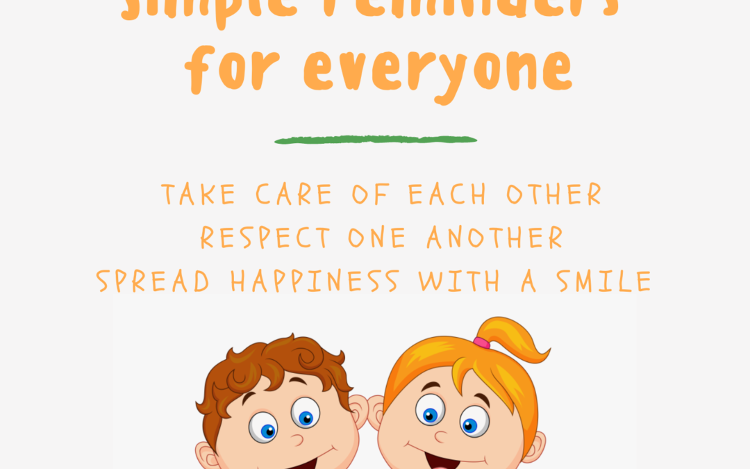 GNS Simple Reminders For Everyone Poster