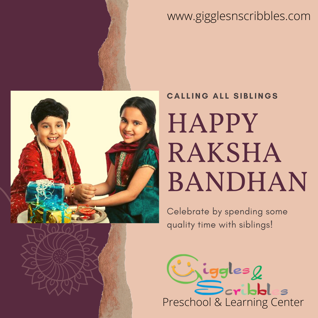 Happy Raksha Bandhan Day - Giggles N Scribbles