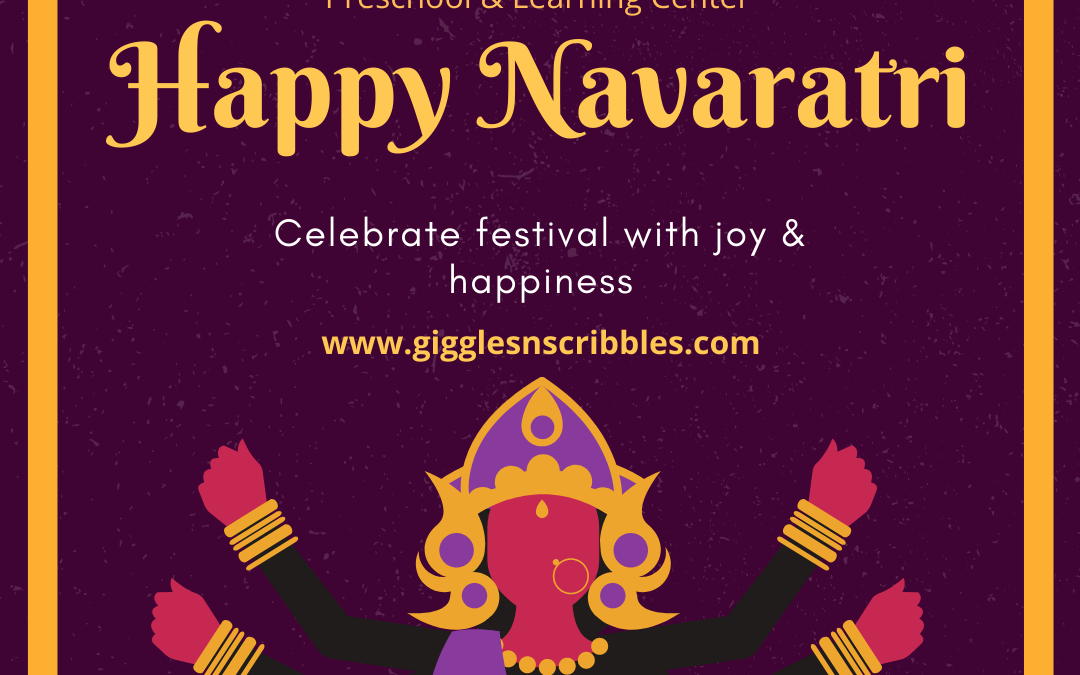 Happy Navaratri Wishes By GNS Preschool