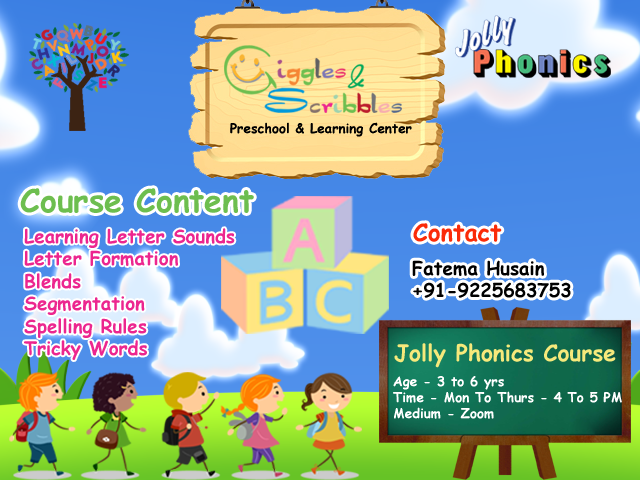 GNS Scribbles Jolly Phonics Course